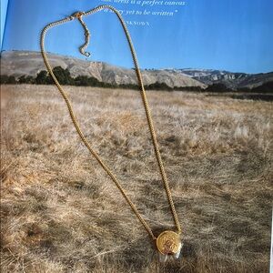 Loewe Gold Pendant Necklace